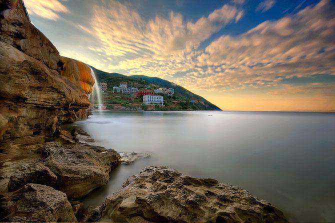 Niovi Luxury Apartments Loutra Edipsou  Bagian luar foto