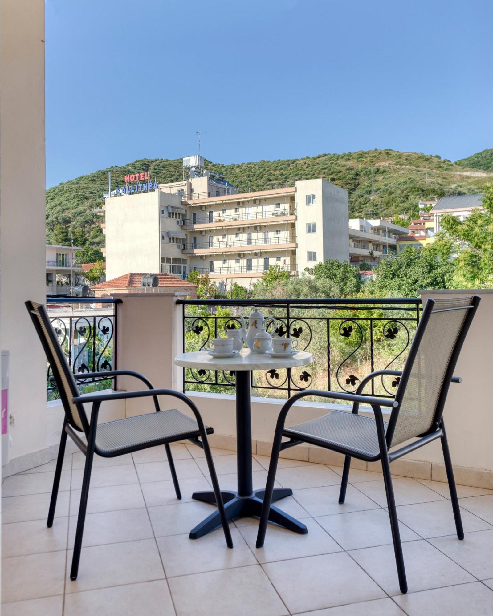 Niovi Luxury Apartments Loutra Edipsou  Bagian luar foto