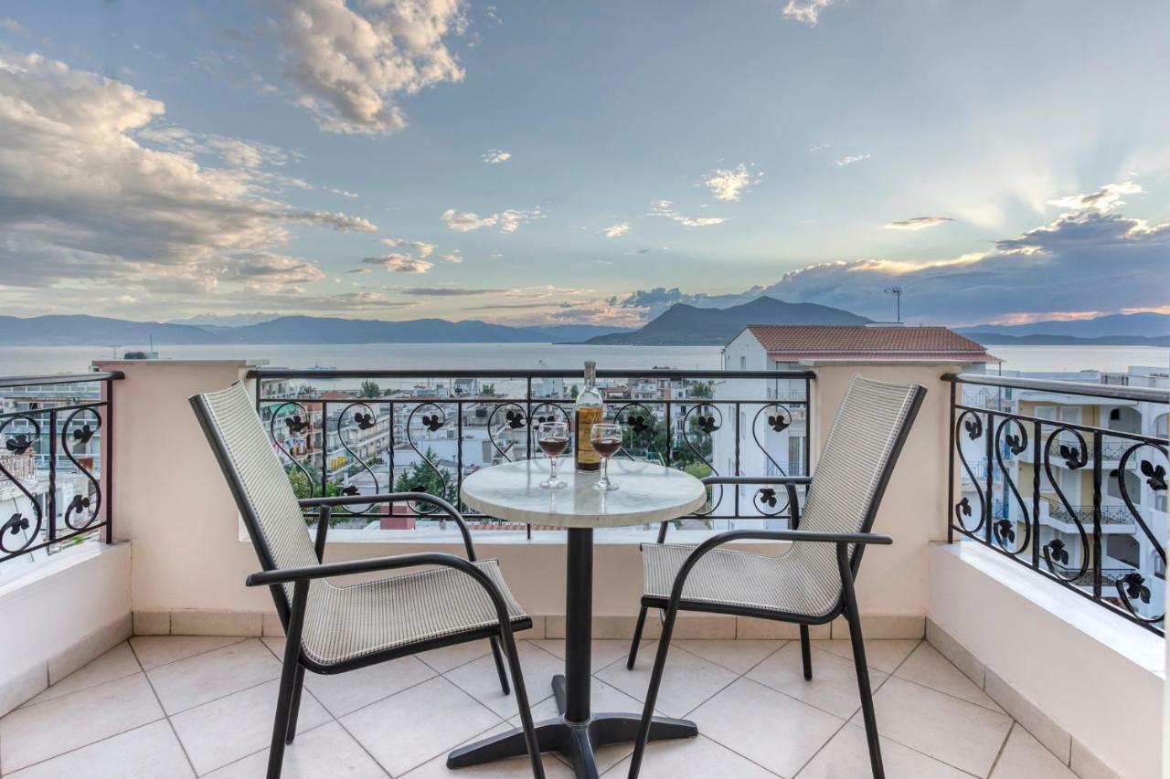 Niovi Luxury Apartments Loutra Edipsou  Bagian luar foto